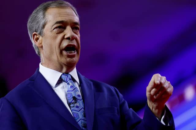Nigel Farage was involved in a plane crash in 2010. Photograph by Getty