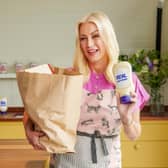 Denise Van Outen is hosting a new Channel 4 documentary called Secrets Of The Supermarket Own Brands. Photo by Holly Wren/Channel 4/PA.