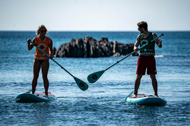 Warning to paddleboarders to stay safe as ‘people blown out to sea’. (Photo: Ben Birchall/PA Wire) 