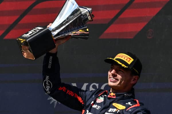 Max Verstappen’s march to a third world title continued at Spa-Francorchamps. Pic: Getty
