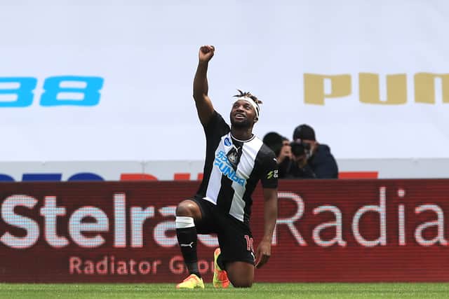 Allan Saint-Maximin was a fan favourite during his four-year stay on Tyneside. (Getty Images)