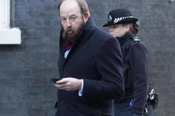 Nick Timothy, then one of Prime Minister Theresa May's Joint Chiefs of Staff, arrives in Downing Street in January 2017 (Photo: ISABEL INFANTES/AFP via Getty Images)