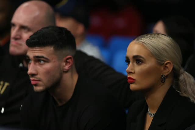 Tommy Fury is engaged to Molly Mae Hague. (Getty Images)