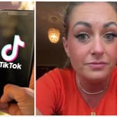A mum who posts about her life on TikTok has taken to the platform to defend herself after people left cruel comments about her online. Photo by Adobe Photos (left) and TikTok/@ThisSingleMamaOfficial (right).