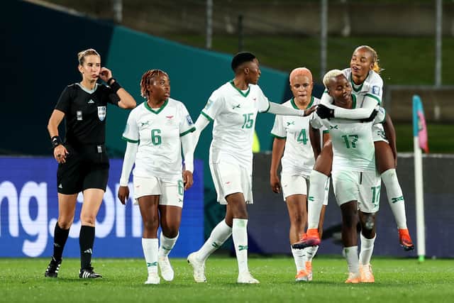 Zambia were victorious on their final game at the 2023 Women's World Cup. (Getty Images)