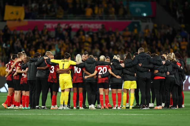 Canada's World Cup dream came to an end after a 4-0 defeat to Australia. (Getty Images)