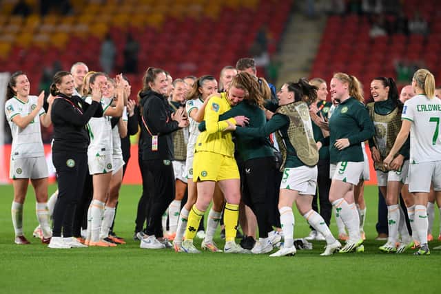 Republic of Ireland made their debut at the Women's World Cup. (Getty Images)