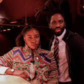 Dani Moseley as Amy and Adjani Salmon as Kwabena in Dreaming Whilst Black (Credit: BBC/Big Deal Films/Anup Bhatt)