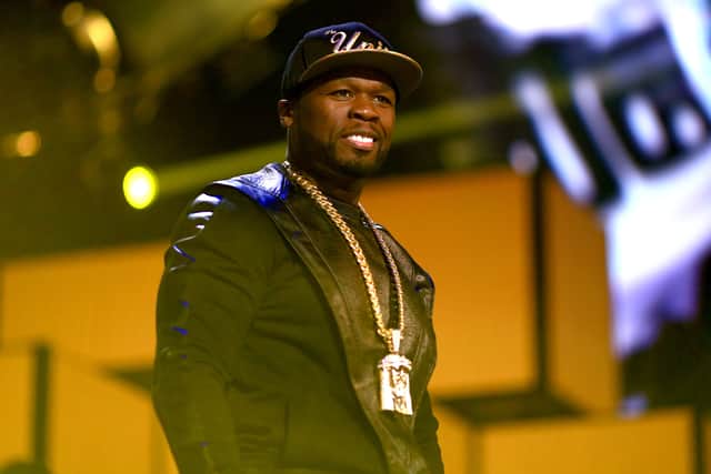 Rapper 50 Cent performs onstage during the 2014 iHeartRadio Music Festival at the MGM Grand Garden Arena on September 20, 2014 in Las Vegas, Nevada.  (Christopher Polk/Getty Images for iHeartMedia)