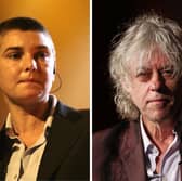 It was revealed that Sinéad O'Connor sent texts 'laden with despair' to Bob Geldof - Credit: Getty