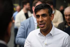 Rishi Sunak has been slammed after four businesses closed in his constituency. Credit: Getty