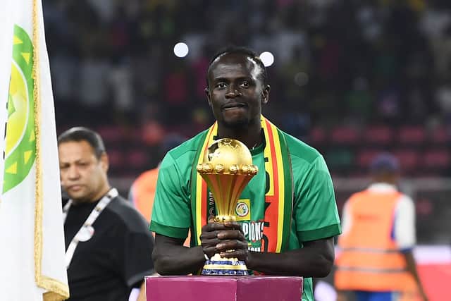 Sadio Mane was a key player in the Senegal team which won the Africa Cup of Nations. (Getty Images)