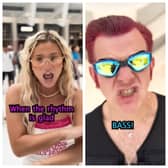 Screenshots from Planet of the Bass video. Picture: Kyle Gordon via TikTok
