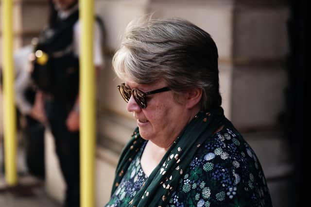 Secretary for Environment, Food and Rural Affairs Therese Coffey has reportedly cancelled Defra's meetings with Greenpeace over the incident (Photo: Aaron Chown/PA Wire)