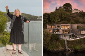 June Smith has put her £4.5million home up for sale, three months after she won the property in an Omaze prize draw. (Credit: Omaze/SWNS)
