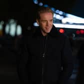 Damian Lewis as Bobby "Axe" Axelrod in Billions Season 7.  (Credit: Laurence Cendrowicz/SHOWTIME)