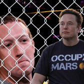 Mark Zuckerberg and Elon Musk at one stage were considering having their "fight" at the Colosseum in Rome (Credit: Getty/Canva)