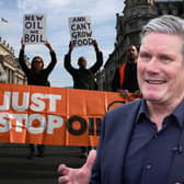 Keir Starmer has said he will not overturn Sunak's controversial new oil and gas licences (Image: NationalWorld/Getty)