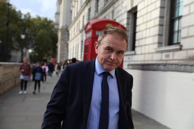 George Eustice MP has urged a proposed ban on new oil boilers to be scrapped (Photo by Isabel Infantes/Getty Images)