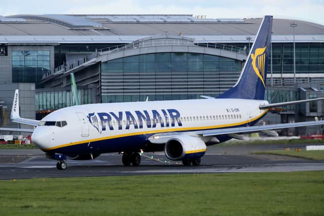 Ryanair could start cancelling flights within four weeks as a major UK airport has been told it is breaching current rules. (Photo: AFP via Getty Images) 