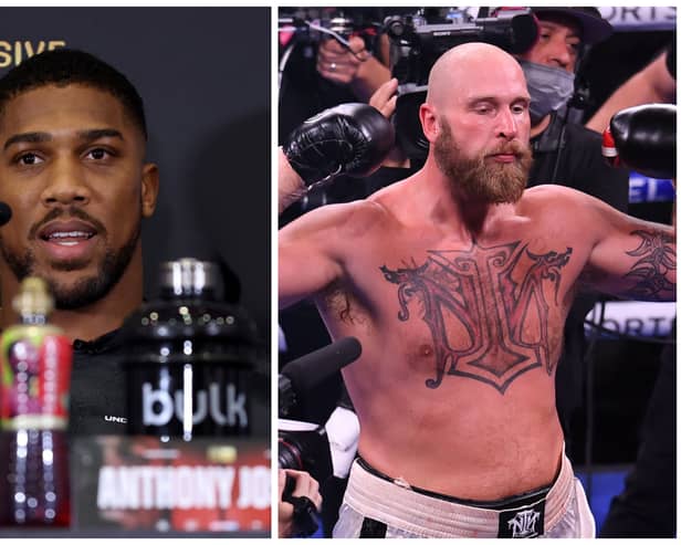 Anthony Joshua will face Robert Helenius in his next heavyweight bout. (Getty Images)