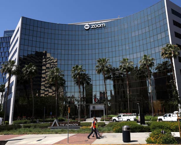 Zoom has ordered its staff to return to the office as it believes a hybrid approach is better. (Photo by Justin Sullivan/Getty Images)