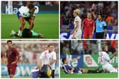 Four England players have been sent off at the World Cup. (Getty Images)