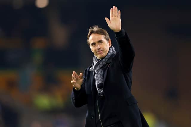 Julen Lopetegui leaves Wolves ahead of their opener against Manchester United. (Getty Images)