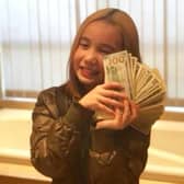 Rapper Lil Tay, who says she was the subject of a hoax about her death - Credit: Instagram