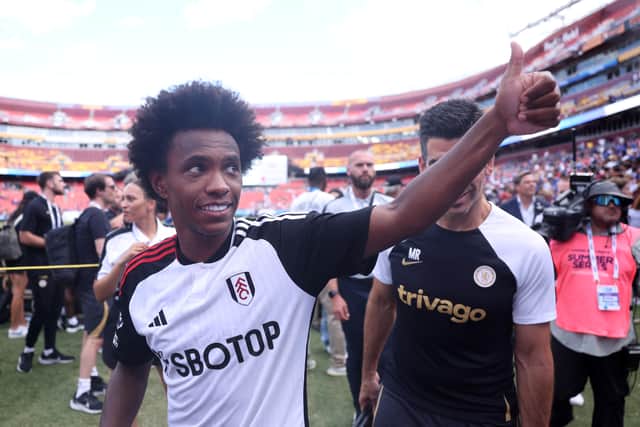 Willian has extended his contract at Fulham ahead of the new season. (Getty Images)