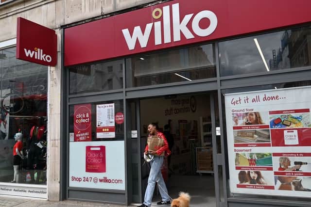 Wilko has gone into administration, putting 12,000 jobs at risk (image: AFP/Getty Images)