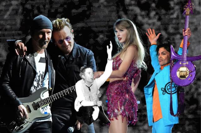 U2, Sex Pistols, Taylor Swift and Prince are some artists to re-record their music