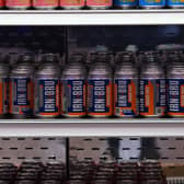 Cans of Irn Bru pictured in an outlet in Glasgow (Photo: PAUL ELLIS/AFP via Getty Images)