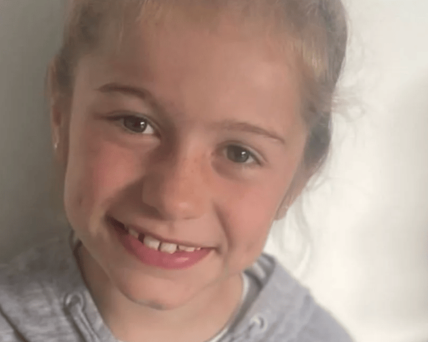 Scarlett Rossborough, 8, from Northern Ireland, died after a road crash last Wednesday - Credit: Handout
