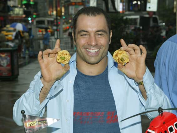 Joe Rogan during his time as host of Fear Factor