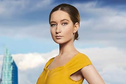 Lottie Lion, who appeared on BBC's The Apprentice in 2019, has caused controversy with her comments about children on flights. Photo by BBC.