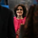 Conservative MP Theresa Villiers at the annual Conservative Party Conference in 2022 (Photo by OLI SCARFF/AFP via Getty Images)