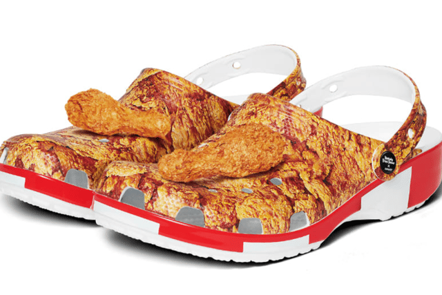One of the drops as part of KFC's collaboration with Crocs (Credit: Crocs)