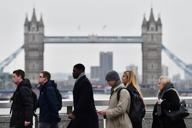 Wages have grown by the largest amount since 2001 in numerical terms (image: AFP/Getty Images)