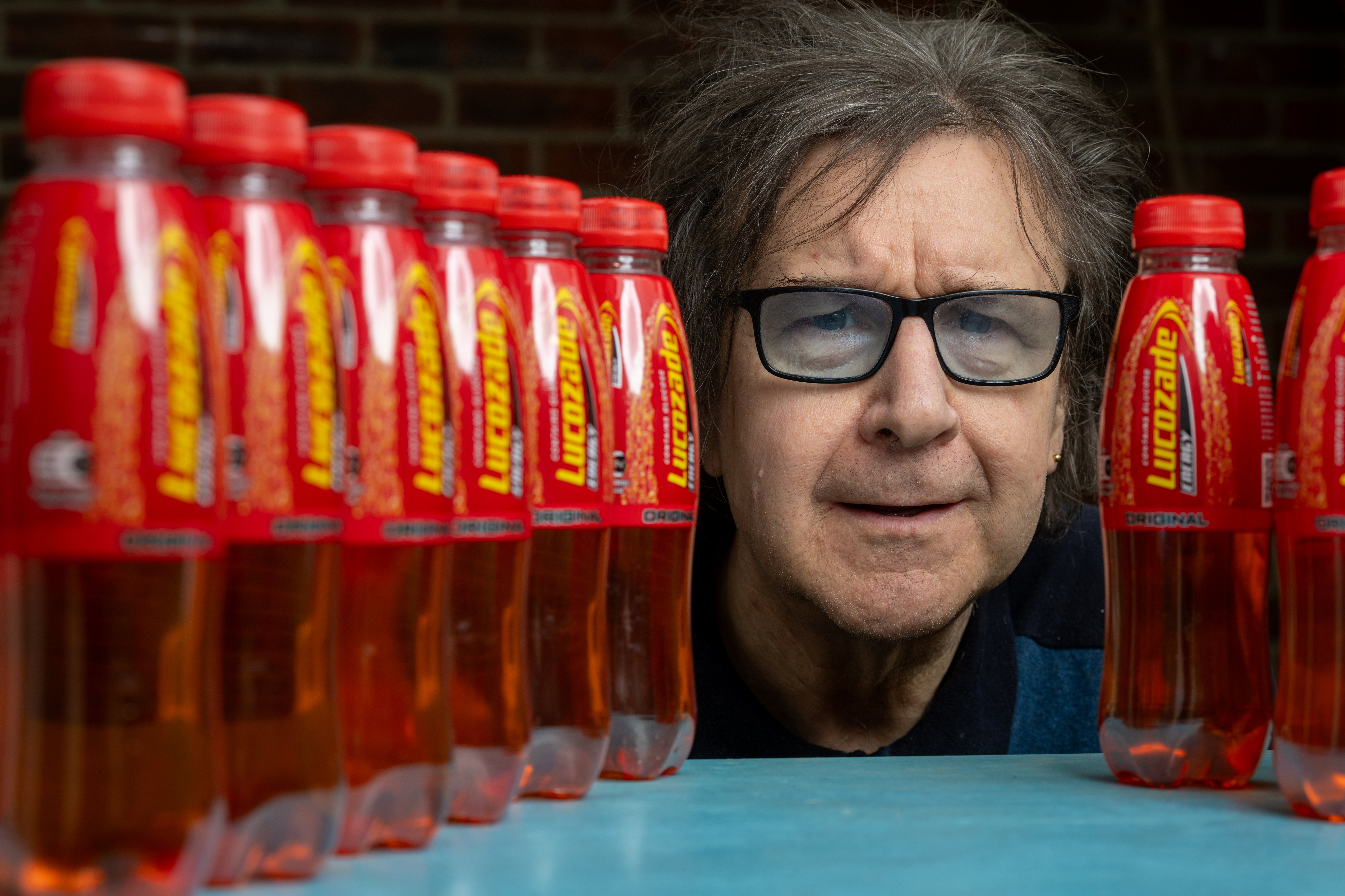 Lucozade addict gets through eight bottles a day - and says the drink is harder to give up than Class A drugs