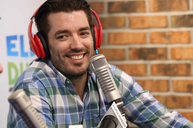 Jonathan Scott of The Property Brothers visits "The Elvis Duran Z100 Morning Show" at Z100 Studio on June 25, 2015 in New York City. (Photo by Robin Marchant/Getty Images)