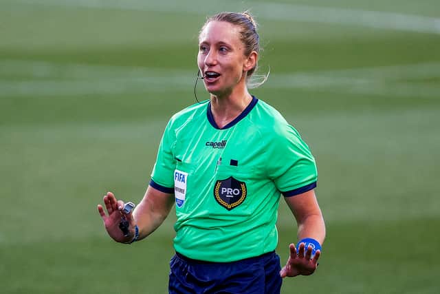 England vs Australia referee: Who is Tori Penso?