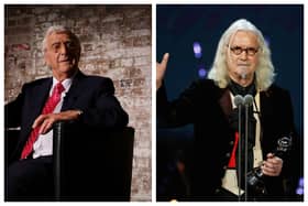 Sir Michael Parkinson spoke about his friendship with Sir Billy Connolly on Piers Morgan’s Life Stories back in 2019. Photograph by Getty