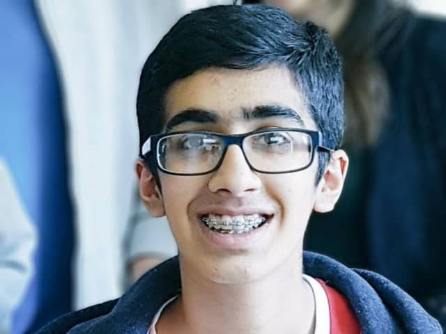 Rohan Godhania, 16, of Ealing, west London, who fell ill after drinking a protein shake on August 15 2020 (PA)