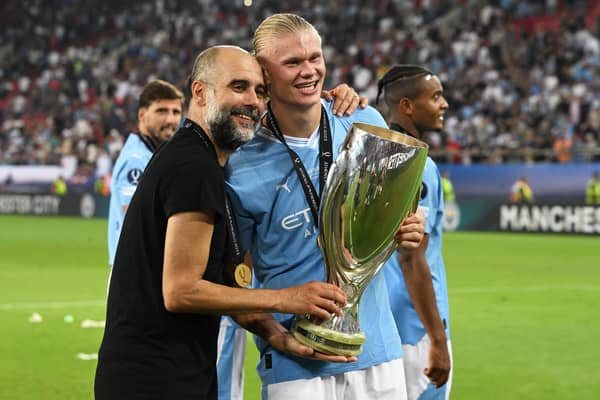 Man City are the winners of the 2023 UEFA Super Cup. (Getty Images)