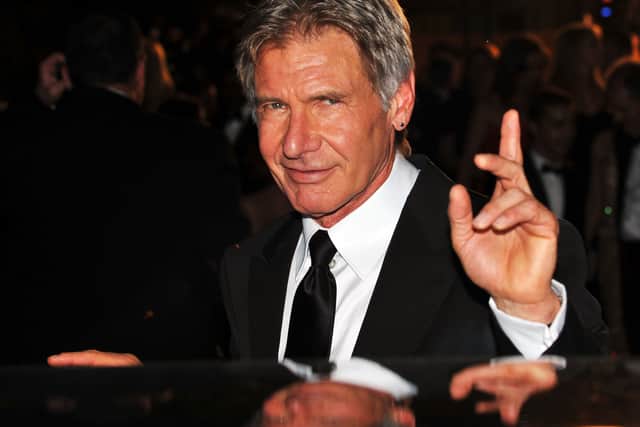 Actor Harrison Ford departs after the Indiana Jones and The Kingdom of The Crystal Skull Premiere at the Palais des Festivals during the 61st International Cannes Film Festival on May 18 , 2008 in Cannes, France. (Photo by Pascal Le Segretain/Getty Images)