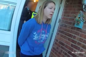 Lucy Letby, shown being arrested in 2018, was convicted of the murder of seven babies and the attempted murder of six other during her time as a neonatal nurse at Countess of Chester Hospital. (Credit: Cheshire Constabulary/PA Wire)