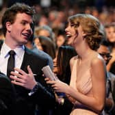 LOS ANGELES, CA - JANUARY 05:  Singer Taylor Swift (R) and brother Auston Swift attend the 2011 People's Choice Awards at Nokia Theatre L.A. Live on January 5, 2011 in Los Angeles, California.  (Photo by Christopher Polk/Getty Images for PCA)