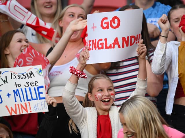 Spirits will be high as England face Spain in the final of the Women's World Cup this weekend. (Credit: Getty Images)