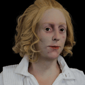 A team at University of Dundee has recreated the face of former royal Bonnie Prince Charlie as how he would have looked during the Jaobite rising. (Credit: Barbora Vesela/University of Dundee/PA Wire)